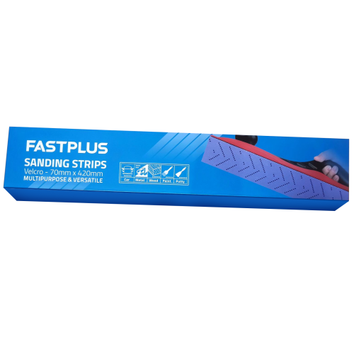 FASTPLUS шлифовальные полоски на липучке, серия BT77, PURPLE (керамика)
