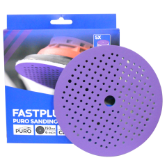 FASTPLUS шлифовальные круги на липучке, серия BDL9 PURO LINE, PURPLE (керамика)
