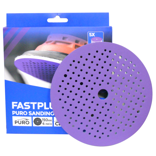 FASTPLUS шлифовальные круги на липучке, серия BDL9 PURO LINE, PURPLE (керамика)
