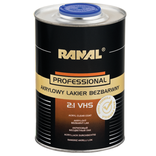 RANAL PROFESSIONAL - Лак бесцветный  2+1 VHS 1л.+ отвердитель 0,5 л.                                                                   