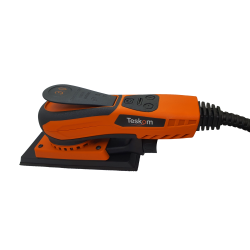 Орбитальная шлифовальная бесщеточная машинка TESKOM, 350W, Эксцентрик 3.0мм, подош.197x70mm
