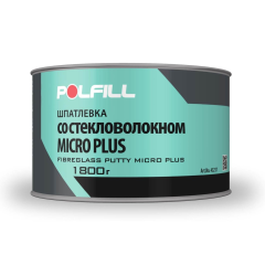 Шпатлевка со стекловолокном MICRO GLASS PLUS + отвердитель.