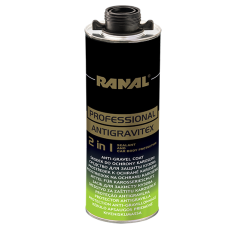 RANAL PROFESSIONAL - ANTIGRAVITEX and SEALANT 2 в 1, черный 1 л