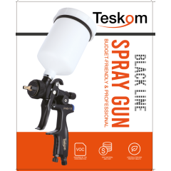 Краскопульт TESKOM BLACK LINE PHS-135 черный