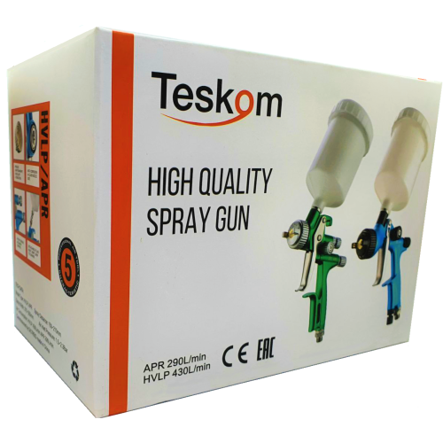 Краскопульт TESKOM MINI JET EFC-S, сиреневый