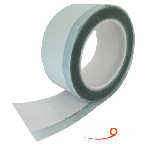 Лента маскировки профиля TESKOM TRIM Tape (подъемный скотч)  50 мм*10 м перфорированная